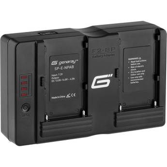 Genaray Spectro LED Essential Dual Sony NP-F Battery Adapter for Gold Mount Devices