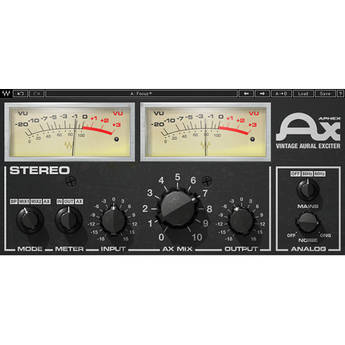 Waves Aphex Vintage Aural Exciter - Audio Enhancement Plug-In (Native/SoundGrid, Download)