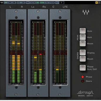 Waves Dorrough Surround - Surround Metering Plug-In (Native, Download)