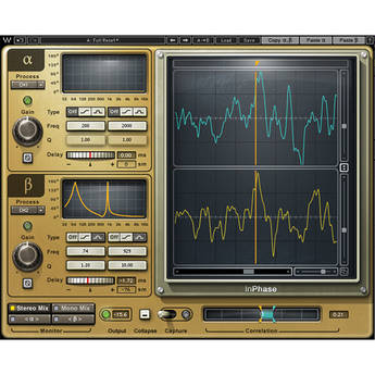 Waves InPhase - Phase Correction Plug-In (Native/SoundGrid, Download)