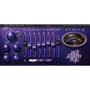 Waves JJP Bass - Bass Processing Plug-In (Native/SoundGrid, Download)