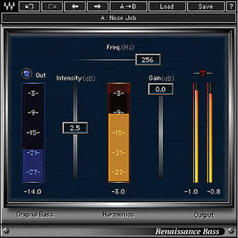 Waves Renaissance Bass - Bass Enhancement Plug-In (Native/SoundGrid, Download)