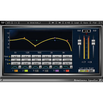 Waves Renaissance Equalizer - EQ Plug-In (Native/SoundGrid, Download)