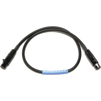 Cable Techniques CT-PLR3T-18K TA3F to TA3F Balanced Lectrosonics LR Receiver Cable (18")