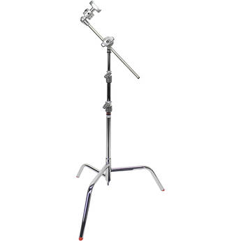 Matthews 20" Double Riser C-Stand with Grip Head and Arm (Chrome Finish)