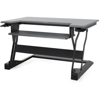 Ergotron WorkFit-T Sit-Stand Desktop Workstation (Black)