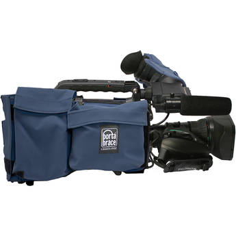 PortaBrace SC-HPX370 Cover for Panasonic AG-HPX370 (Blue)
