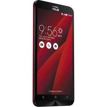 ASUS ZenFone 2 ZE551ML 64GB Smartphone (Unlocked, Glamour Red)