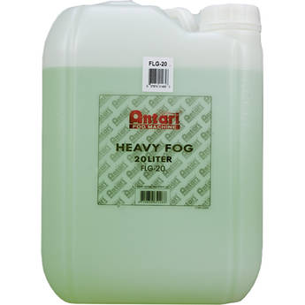 Antari FLG-20 Long-Lasting Fog Fluid for Fog Machines (5.3 Gallons, Green Formula)