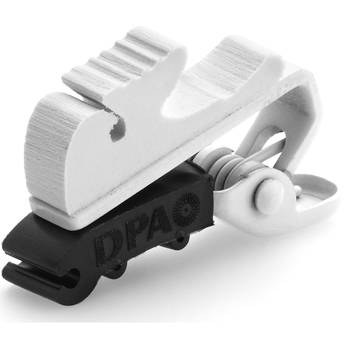 DPA Microphones SCM0004 Miniature Microphone Clip, Small (10-Pack, White)