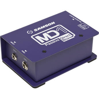 Samson S-MAX MD1 Single Channel Passive Direct Box