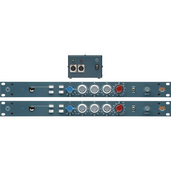 BAE Audio 1066D Mic/Line Preamp Module (Pair, 19" Rackmount, Power Supply)