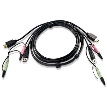 ATEN USB, HDMI, and Audio KVM Cable (6')