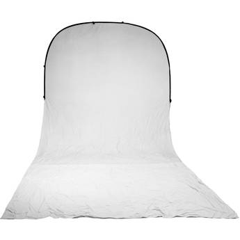 Impact Super Collapsible Background (White, 8 x 16')