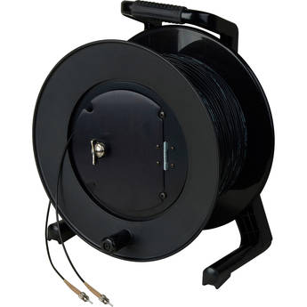 Camplex HF-TR1M1-ST-1000 TAC1 Simplex 1-Channel OM1 Multimode ST Fiber Optic Tactical Cable on JackReel-F4 (1000')
