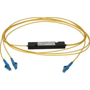 Camplex Singlemode LC Fiber Optic 1x2 Splitter Cable (6')