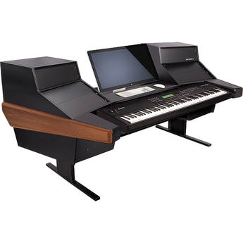 Argosy Dual 15K Keyboard Workstation Desk with Two DR847 Rack Modules