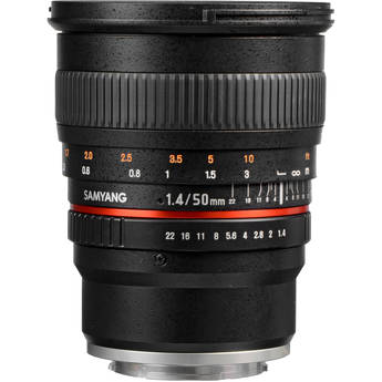 Samyang 50mm f/1.4 AS UMC Lens for Sony E