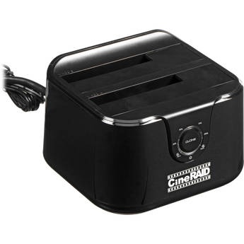 CineRAID Standalone Duplicator and USB 3.1 Gen 1 Dual Hard Drive Docking Station