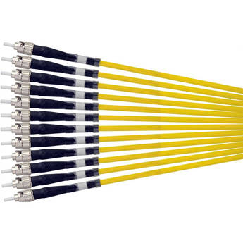 Camplex 100' 12-Channel ST Single-Mode Tactical Fiber Optical Snake Cable