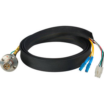 Camplex FCS015A-FR Hybrid Fiber Optic Receptacle Breakout Cable SMPTE/ARIB with LC Female Connector (6')