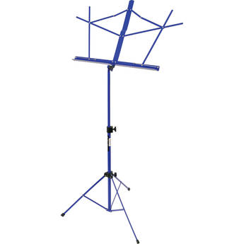 On-Stage SM7122DBB Compact Sheet Music Stand (Dark Blue, with Bag)