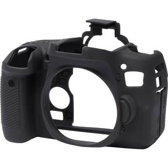 easyCover Silicone Protection Cover for Canon EOS Rebel T6s (Black)