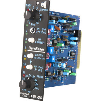 EMPIRICAL LABS DerrEsser ELDS-V 500-Series Dynamic High-Frequency Fixer (Vertical Version)