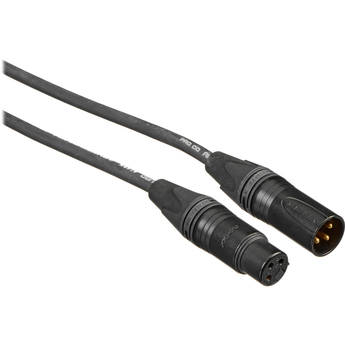 Pro Co Sound AmeriAquad XLR Male to XLR Female Microphone Cable - 5'