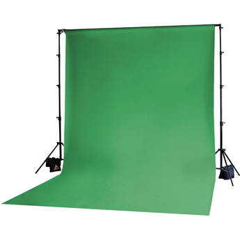 Photoflex Muslin Backdrop (10x20', Chroma Key Green)
