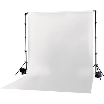 Photoflex Muslin Backdrop (White, 10 x 20')