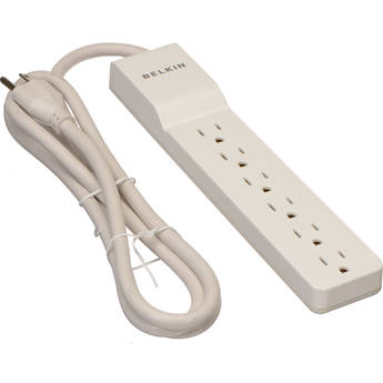 Belkin 6-Outlet Home/Office Surge Protector (6')