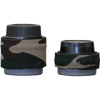 LensCoat Lens Cover for Nikon Teleconverter Set III (Forest Green Camo)
