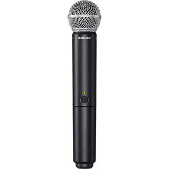 Shure BLX2/SM58 Handheld Wireless Microphone Transmitter with SM58 Capsule (H9: 512 to 542 MHz)