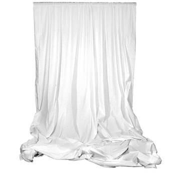 Angler Muslin Background (White, 10 x 12')