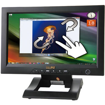 Lilliput FA1012-NP/C/T 10.1" Class WSVGA Touchscreen LED Monitor