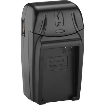 Watson Compact AC/DC Charger Kit with Battery Adapter Plate for NB-12L
