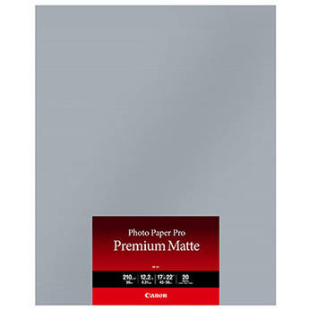 Canon PM-101 Photo Paper Pro Premium Matte (17 x 22", 20 Sheets)
