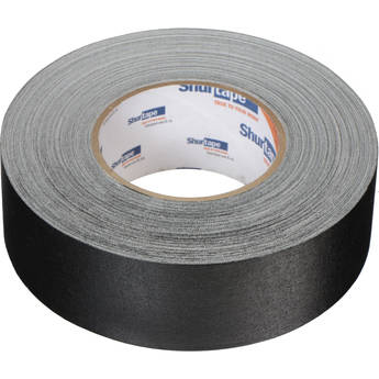 Permacel/Shurtape P-672 Professional Gaffer Tape (2" x 50 yd, Black)