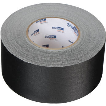Permacel/Shurtape P-672 Professional Gaffer Tape (3" x 50 yd, Black)