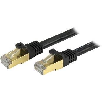 StarTech Cat 6a 10GbE RJ-45 Cable (10', Black)