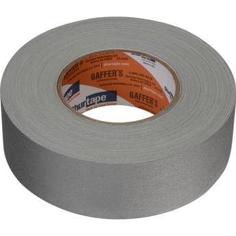 Permacel/Shurtape P-672 Professional Gaffer Tape (2" x 50 yd, Gray)