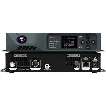 ZeeVee ZvPro620i HD Digital Encoder/Modulator with 2-Port HD DIN Input