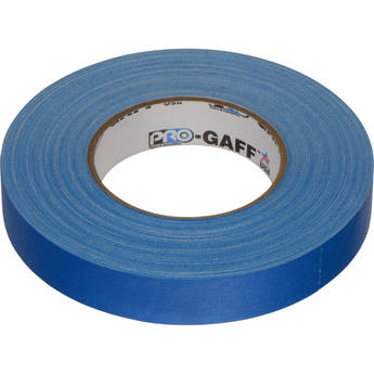 Visual Departures Gaffer Tape (1" x 55 yd, Electric Blue)