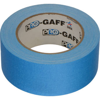 ProTapes Pro Gaff Adhesive Tape (2" x 25 yd, Fluorescent Blue)