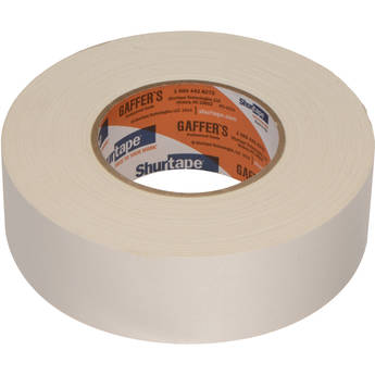 Permacel/Shurtape P-672 Professional Gaffer Tape (2" x 50 yd, White)