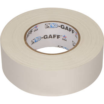 Visual Departures Gaffer Tape (2" x 55 yd, White)