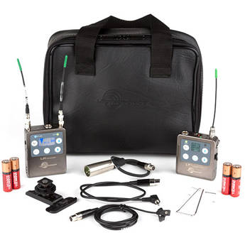Lectrosonics L Series ZS-LRLT Camera-Mount Wireless Omni Lavalier Microphone System (B1: 537 to 607 MHz)