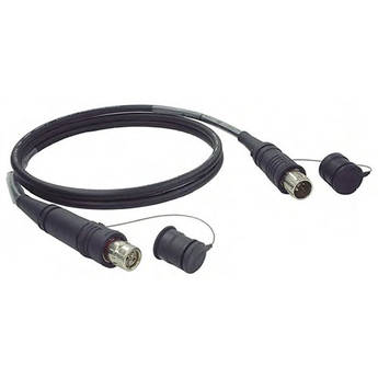 Canare Hybrid Fiber Optic Camera-Cable Assembly w/ FCMA & FCFA Connectors (164')