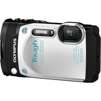 Olympus Stylus TOUGH TG-870 Digital Camera (White)